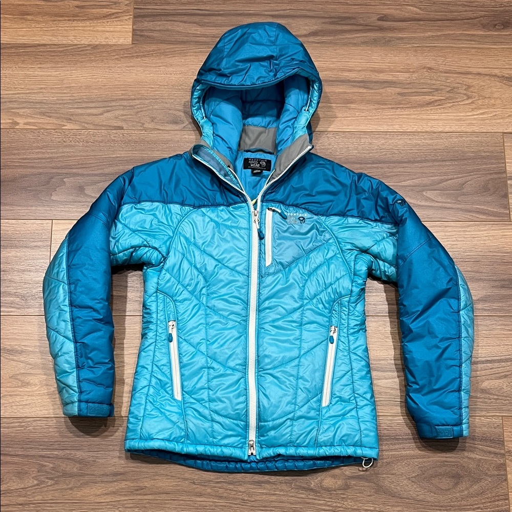 Mountain Hardwear B'Lady Insulated Jacket Synthetic Puffer in Blue Size Small
